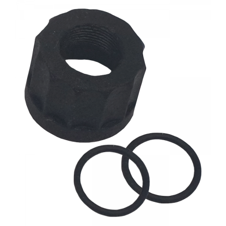 NAKRĘTKA Z ORINGAMI DO CEWKI ROZDZIELACZA F40 12V I 24V TRZPIEŃ 16 mm